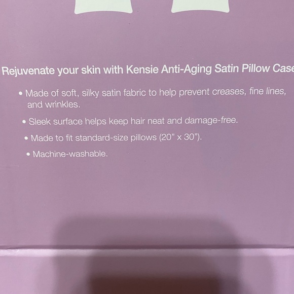 Kensie Bedding Nwt Kensie 2 Pack Satin Pillowcases Poshmark